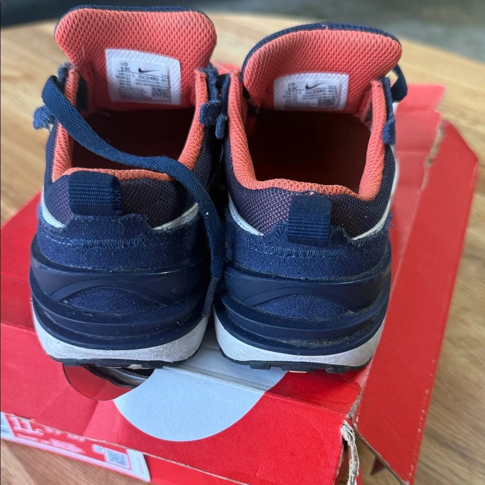 Nike‎ Kids' Navy and Orange Sneakers